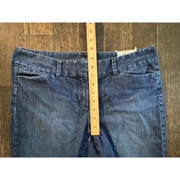 Ann Taylor LOFT Women's Size 10 (34x22) Modern Crop Capri Denim Blue Jeans - Picture 6 of 12